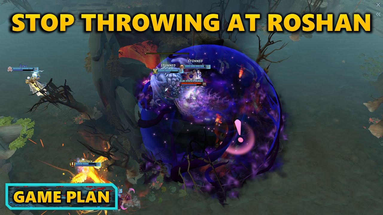 Roshan: Opportunities & Preparations - Decision Making Case Studies | Dota 2 7.32b