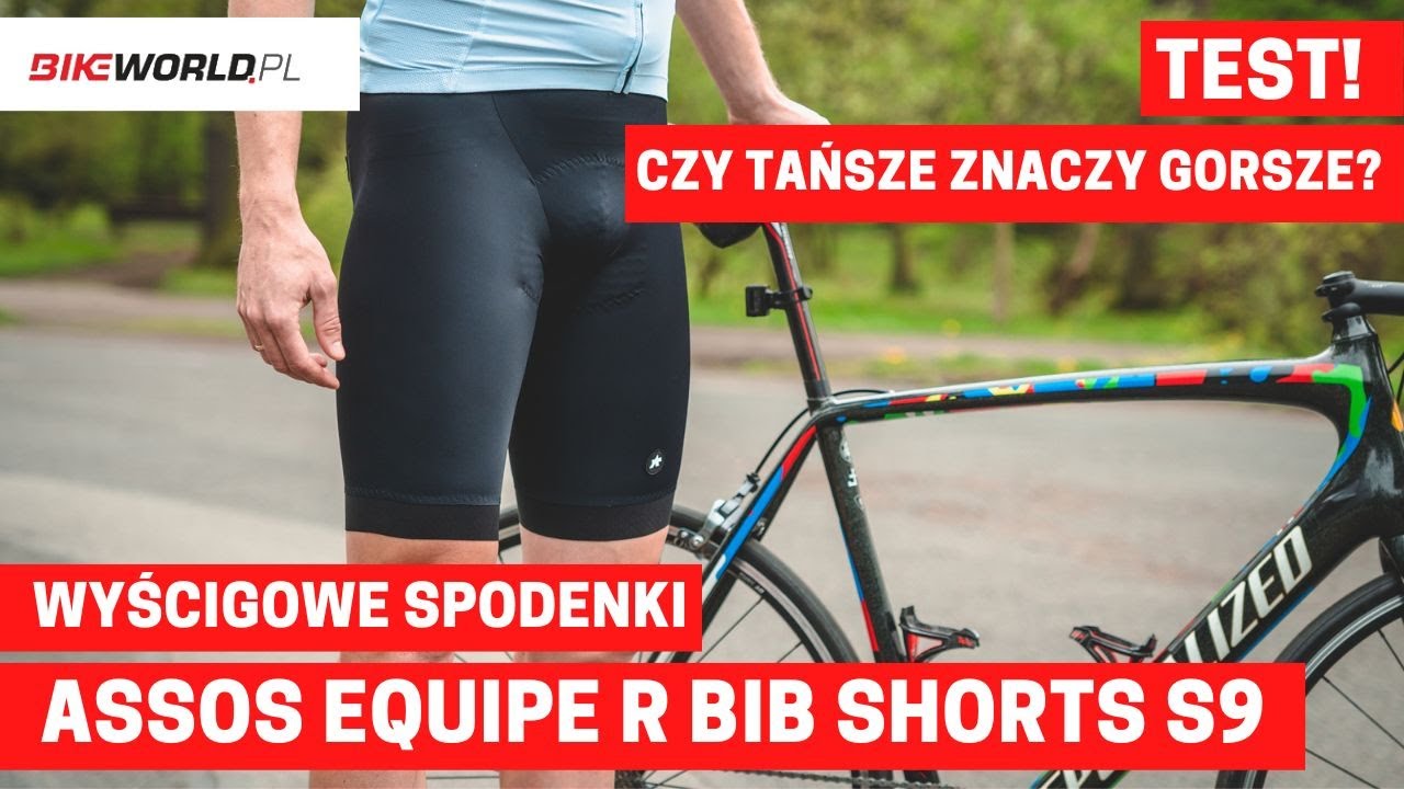 Test: Assos Equipe R Bib Shorts S9 - ,,budżetowe