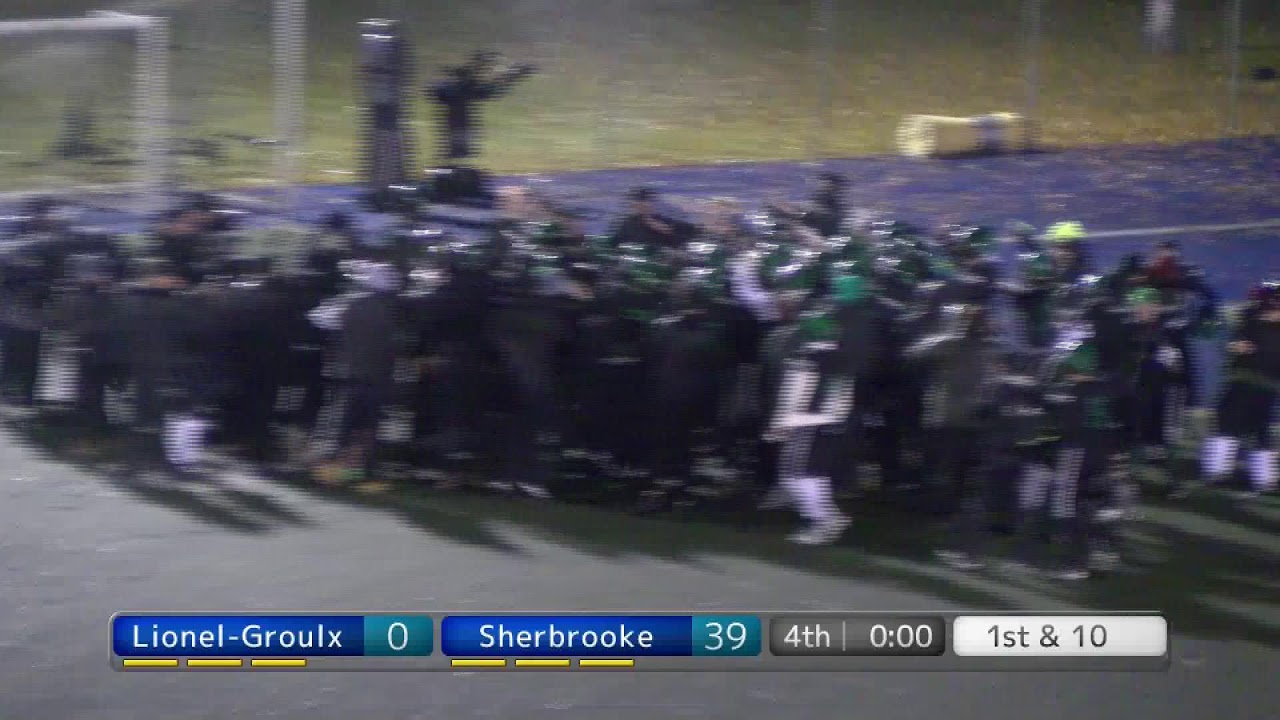 RSEQ Football D2 🏈 DF: Lionel-Groulx @ Sherbrooke [2025-11-07]