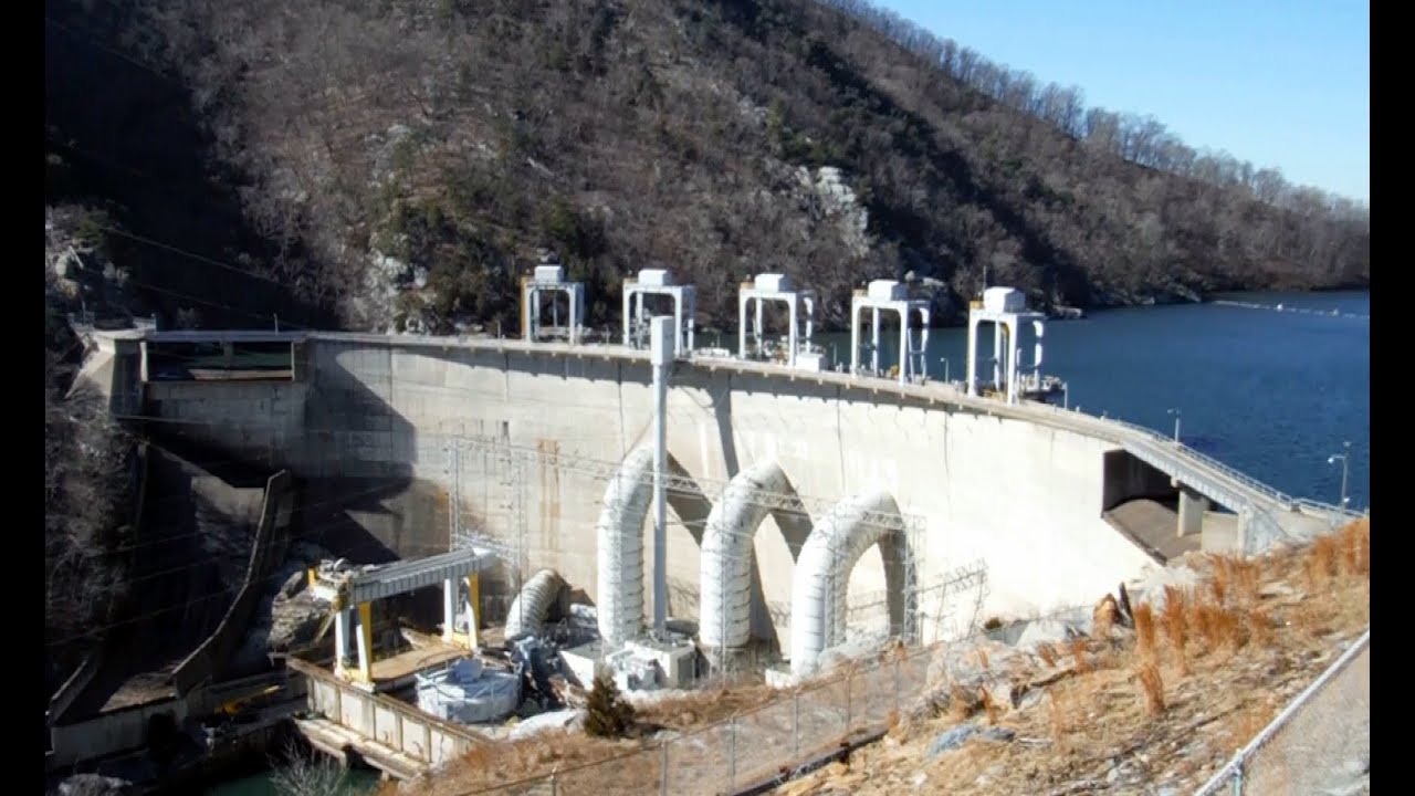 Tour of Smith Mountain Dam and Visitor Center at Smith Mountain Lake, Virginia