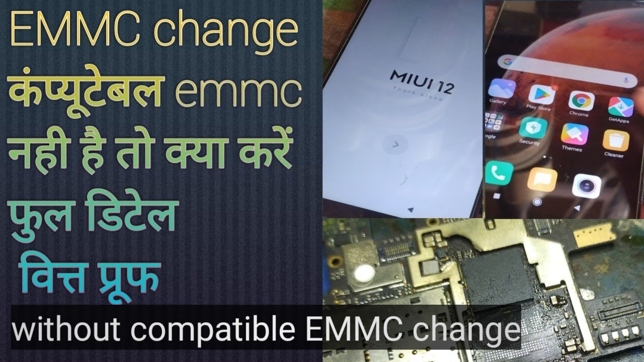 redmi note 5 Pro EMMC change with miracle box and easy jtag programming full processing