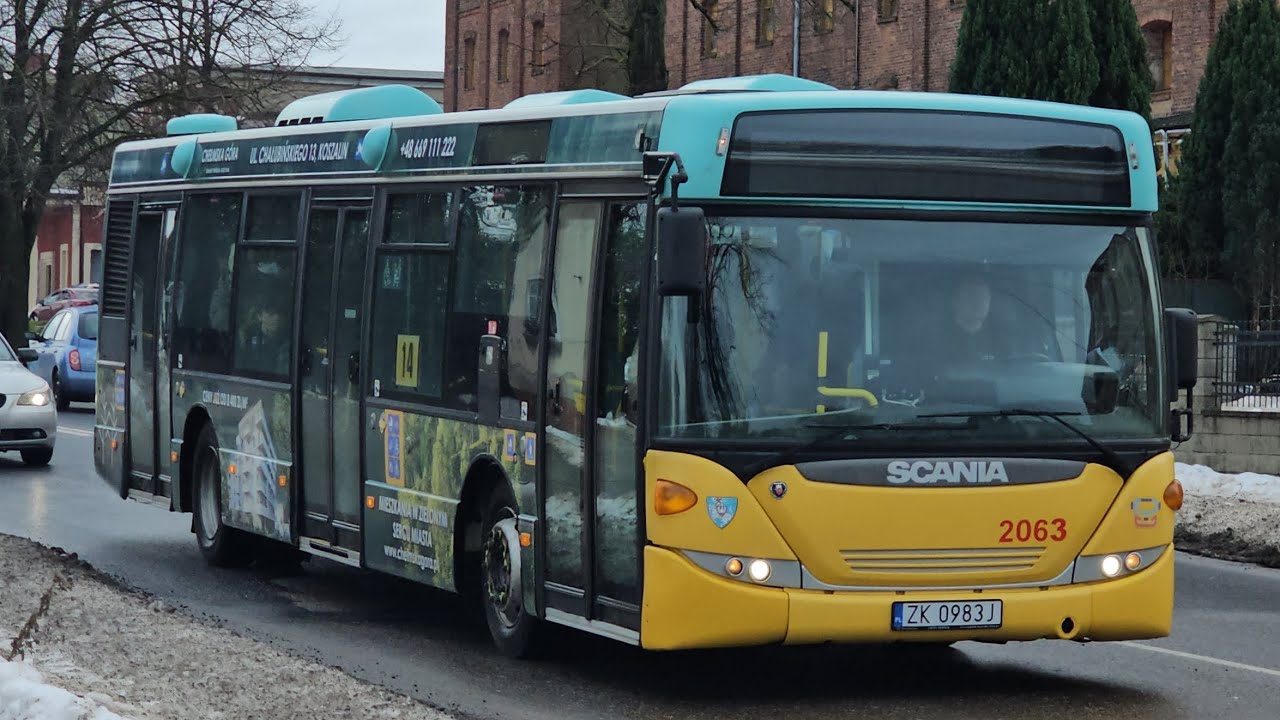 Scania CN280UB 4X2 EB #2063 MZK Koszalin 