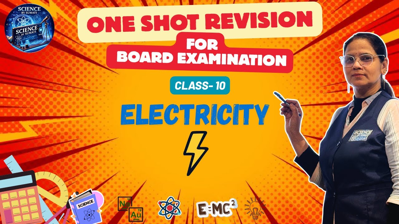 Electricity | Class 10 CBSE Physics | Important Terms & One-Shot Revision for Boards
