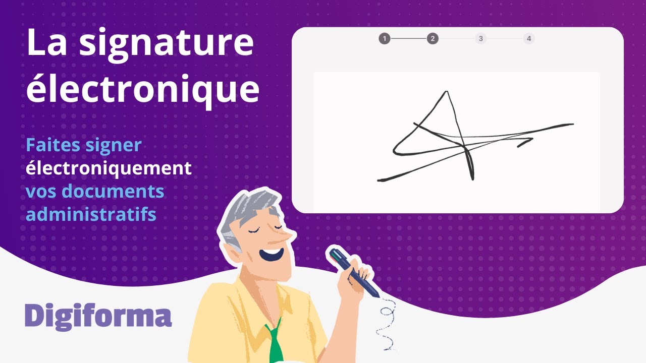 Les fonctionnalit&eacute;s Digiforma - La signature &eacute;lectronique.