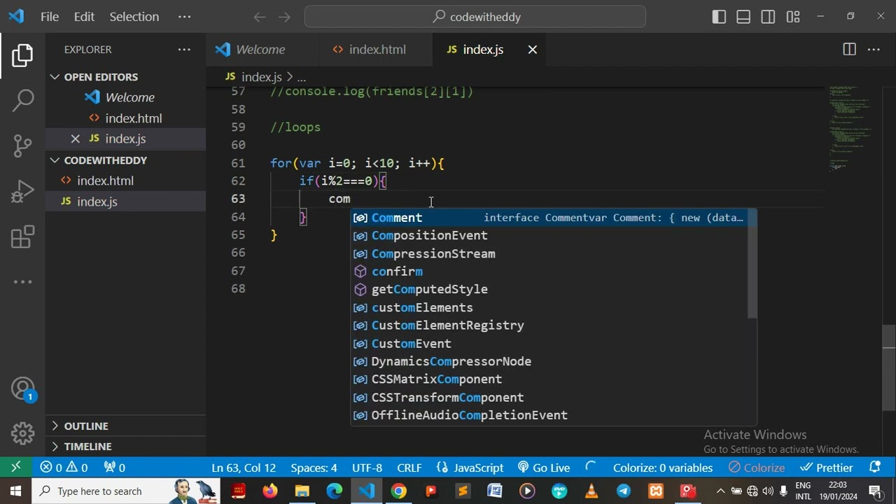JavaScript Loops