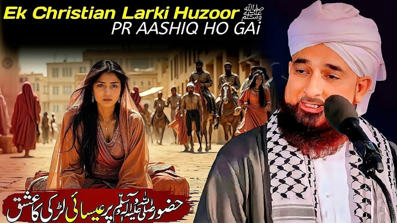 Ek Isaai Ladki ka Hazrat Muhammad (PBUH) se Ishq | Muhammad Saqib Raza Mustafai | MS Bayan