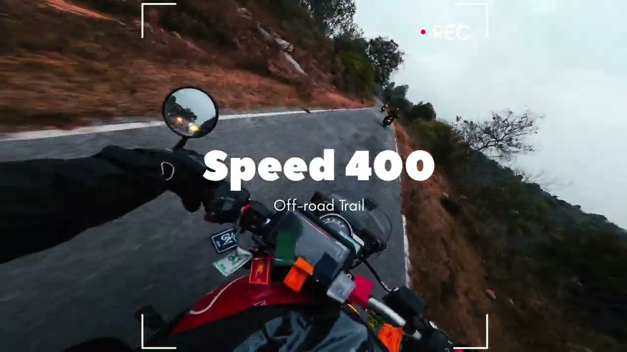 Triumph Speed 400 Off-Road POV | Exploring Game Trails Bangalore