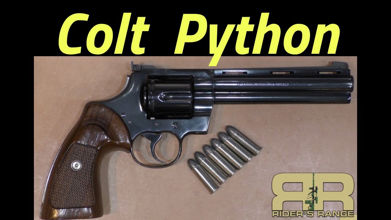Colt Python from the early 1980s