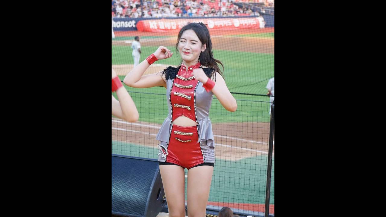 [60f] 160903 최선미 치어리더 - 휘파람 #kt vs LG