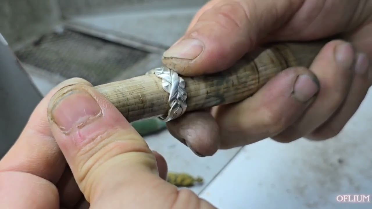 OFLIUM how to make  Turkish puzzle ring,  manufacturing,  making puzzle ring