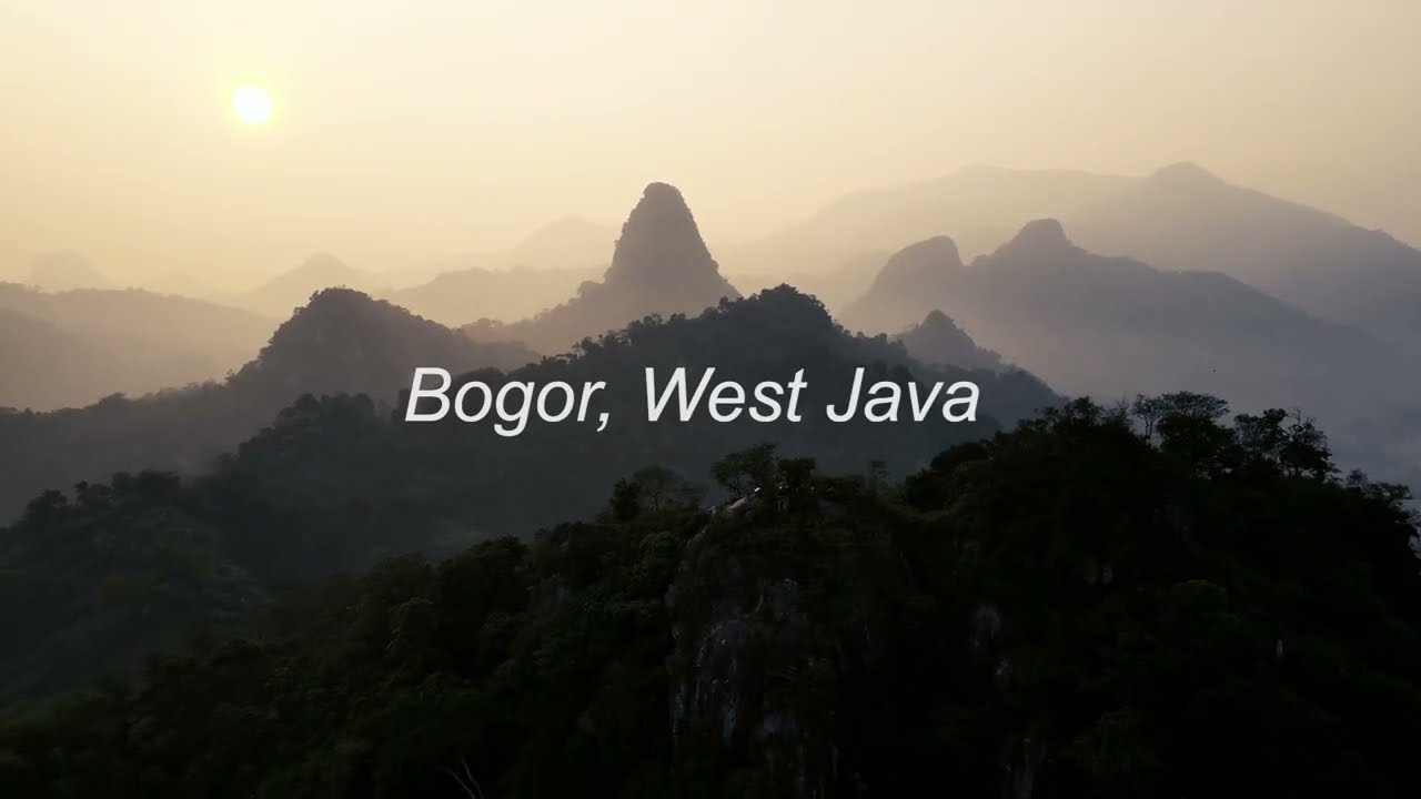 3 places you must visit in West Java, Indonesia | Aerial Cinematic Drone.