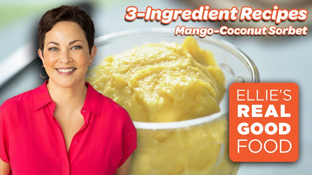3 Ingredient Recipe: Two-Minute Mango-Coconut Sorbet