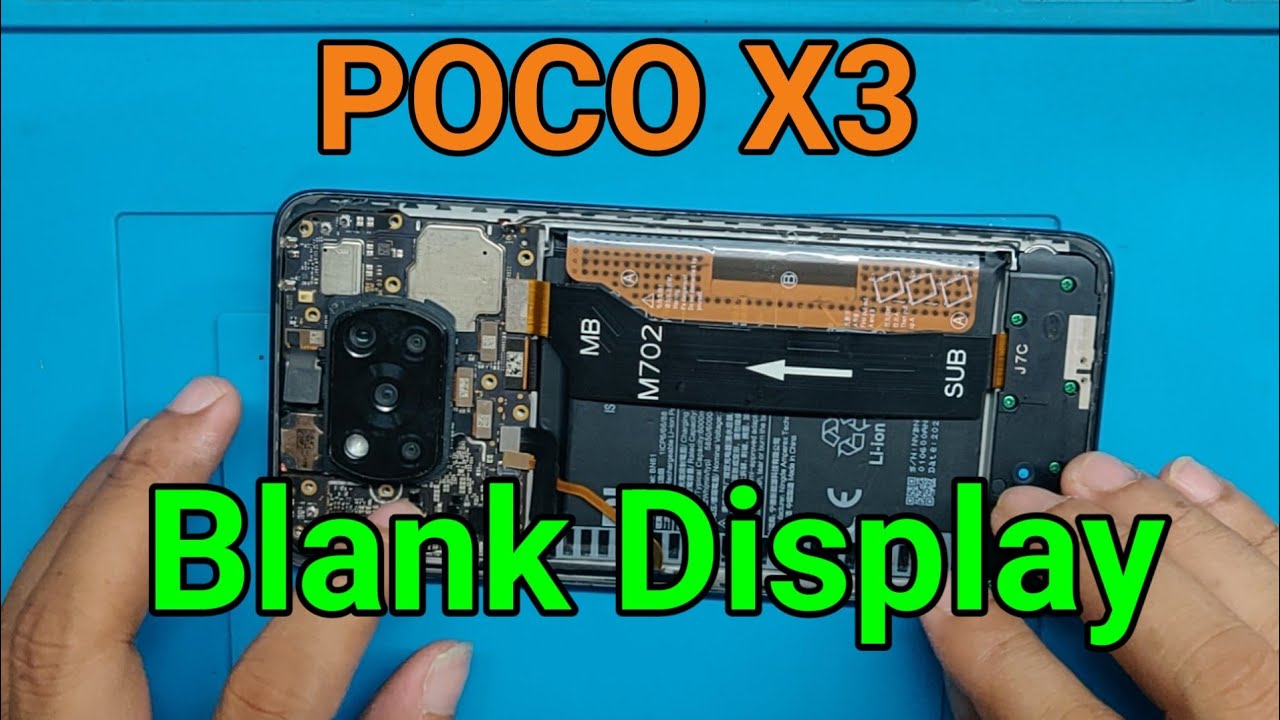 POCO X3 NO LIGHT NO DISPLAY SOLUTION @JYOTSNAMOBILECARE