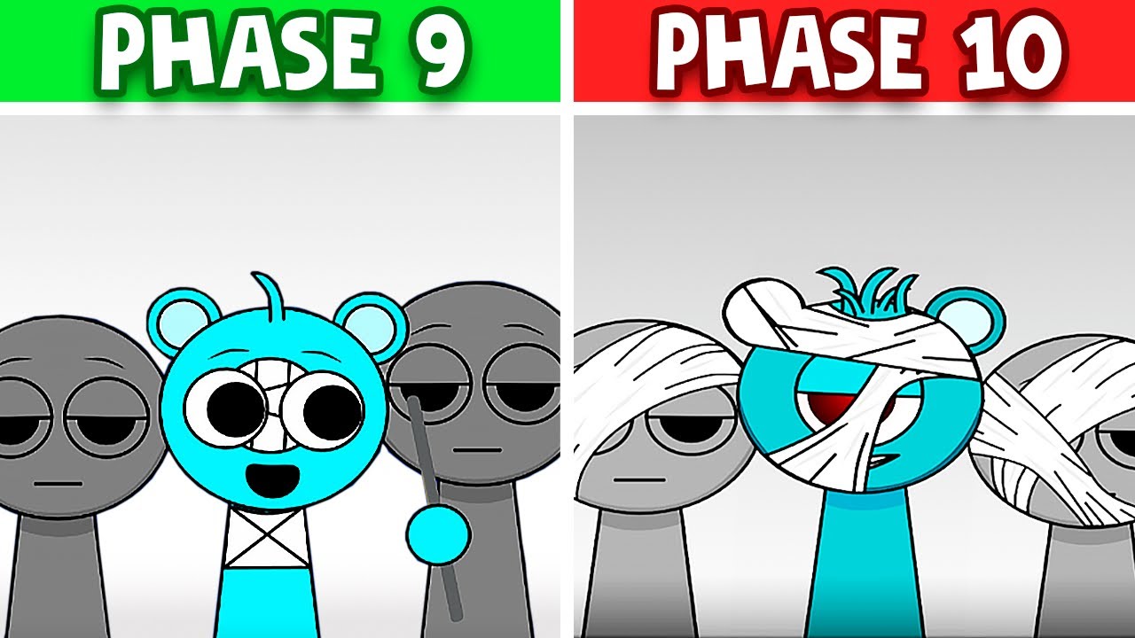 Incredibox Sprunki: Phase 9 VS Phase 10 BUT Everyone is Alive