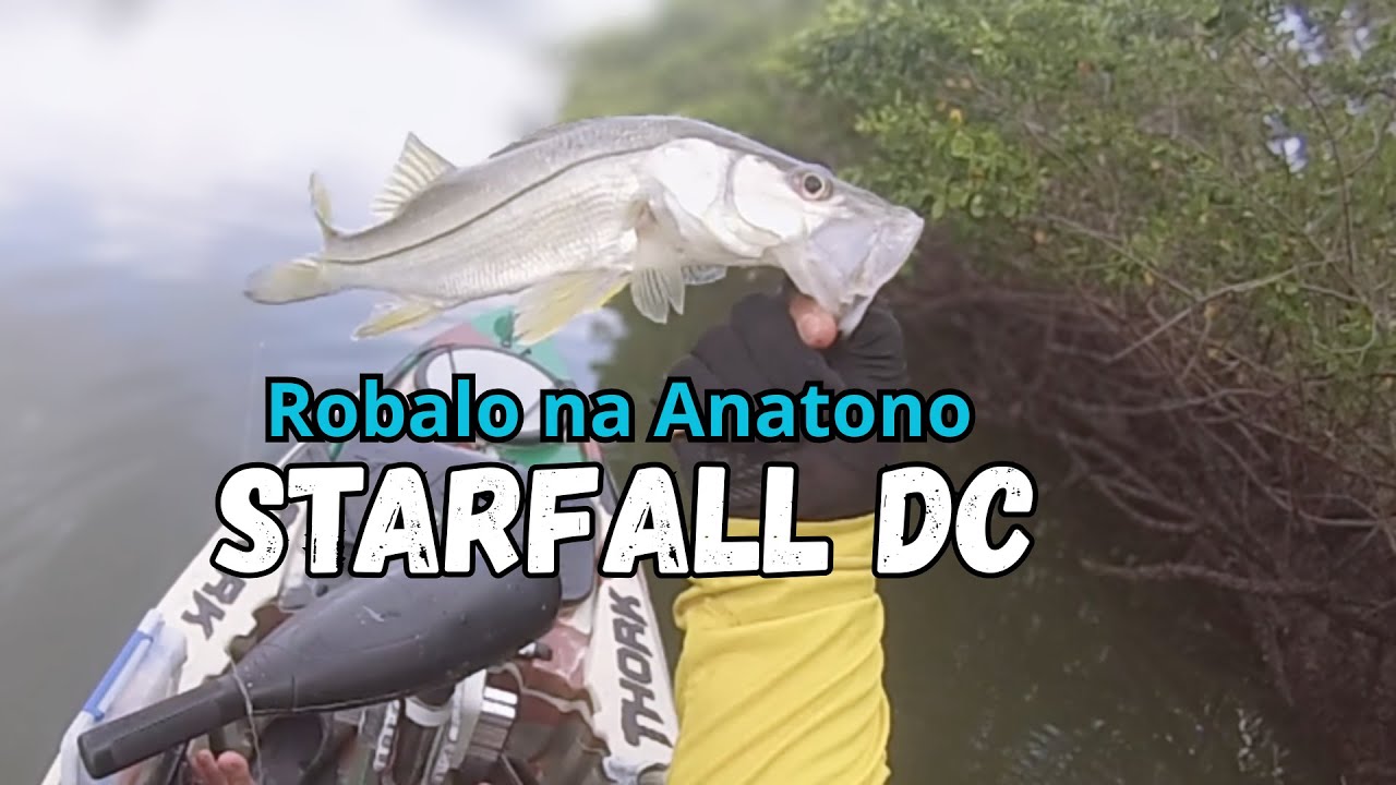 Pescaria de Robalo com a Anatono Starfall!