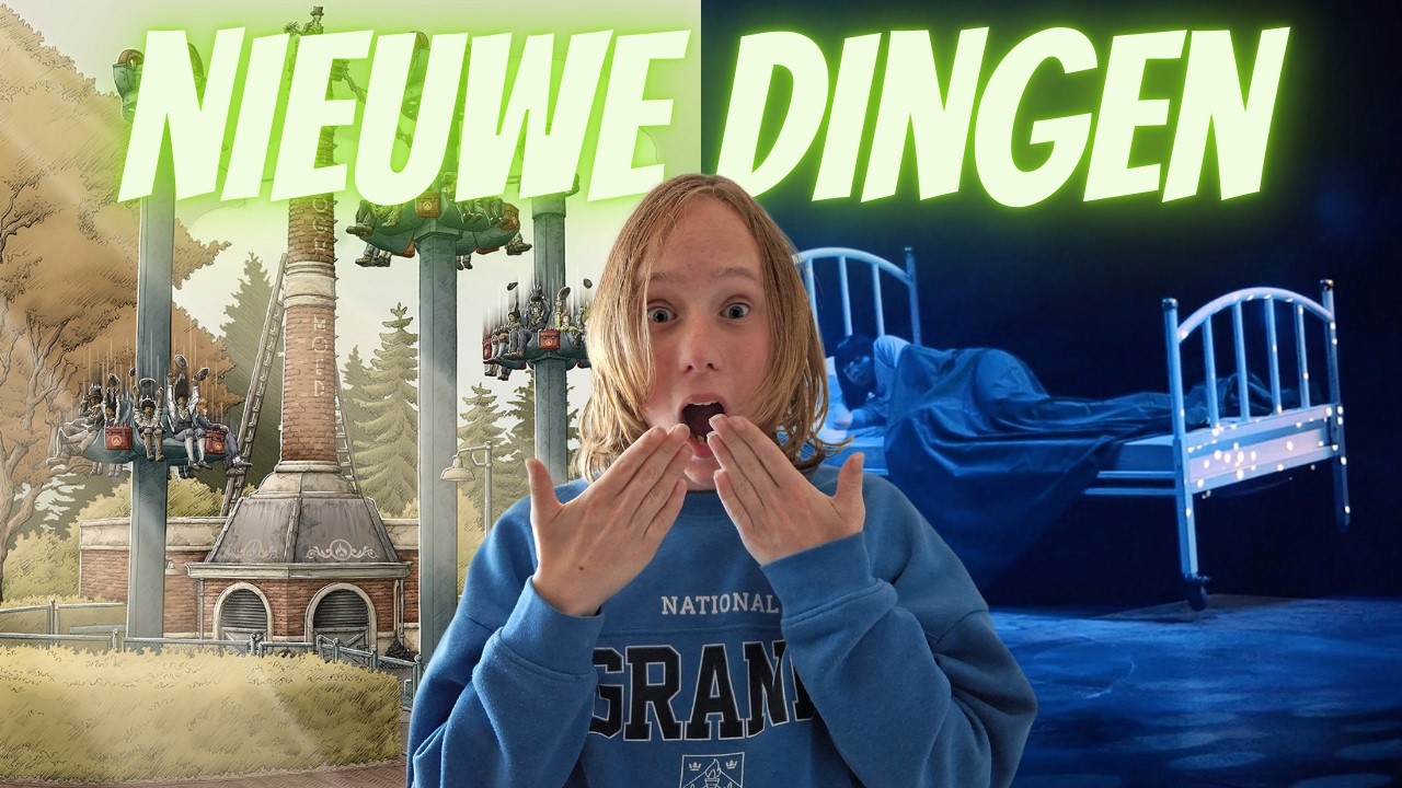 Veel nieuwe dingen in de Efteling😱