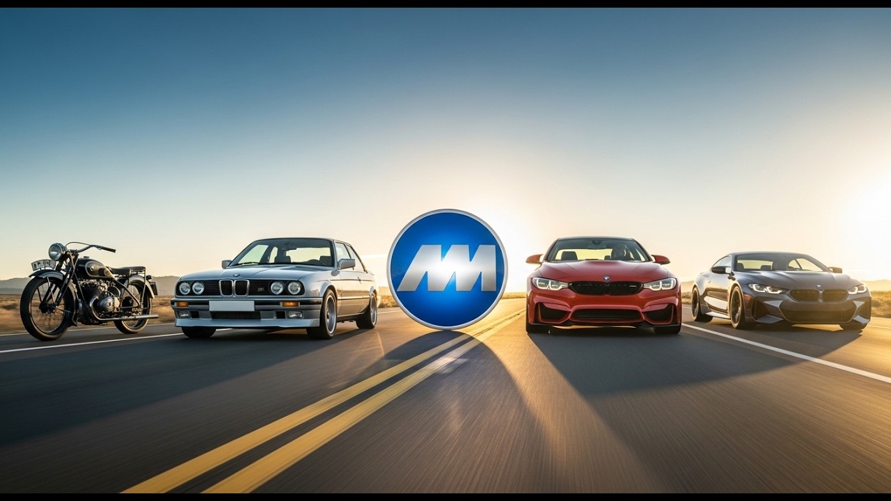 Evolution of BMW (1916–2025) | From First Car to Futuristic Machines
