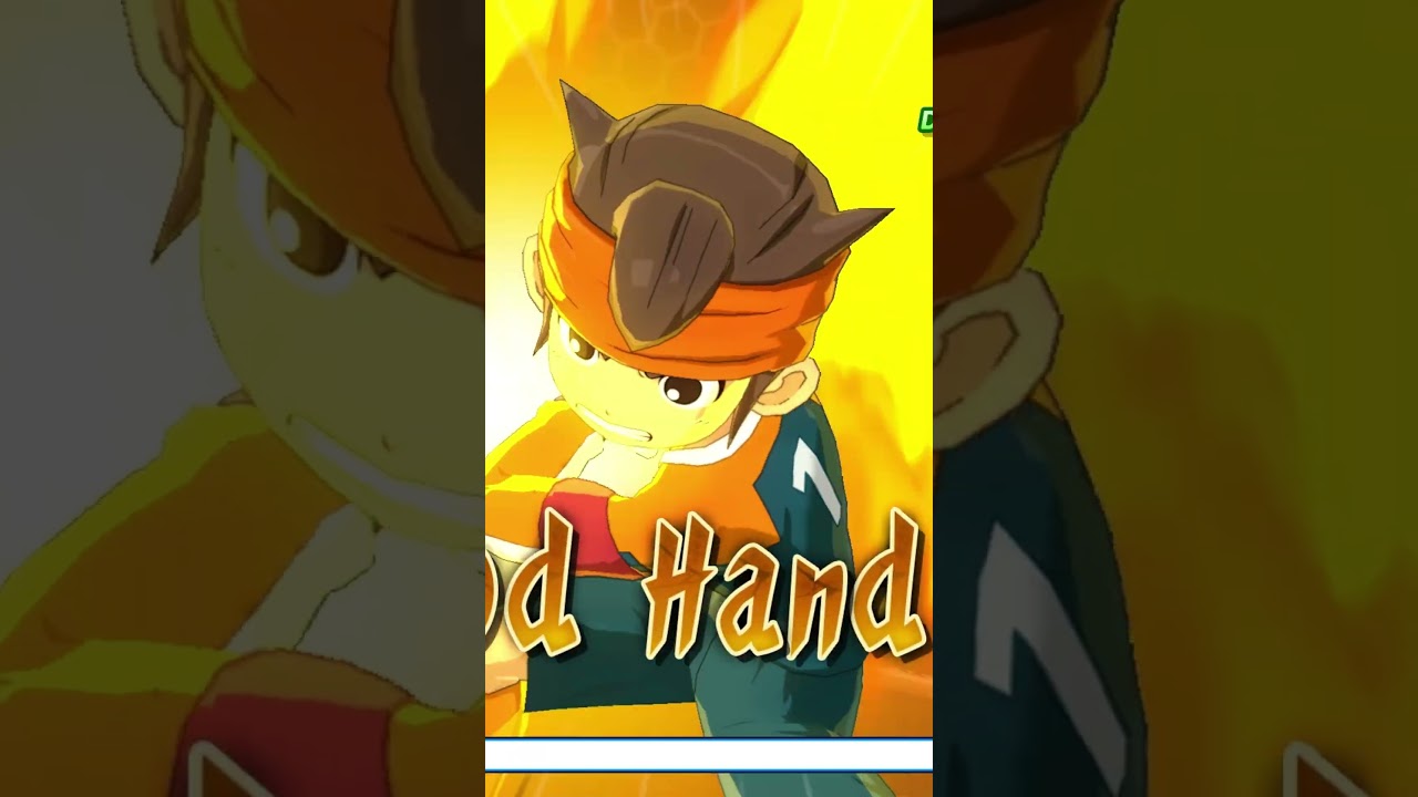 Inazuma eleven victory road #shorts #inazumaeleven #markevans  #godhand  #hissatsu