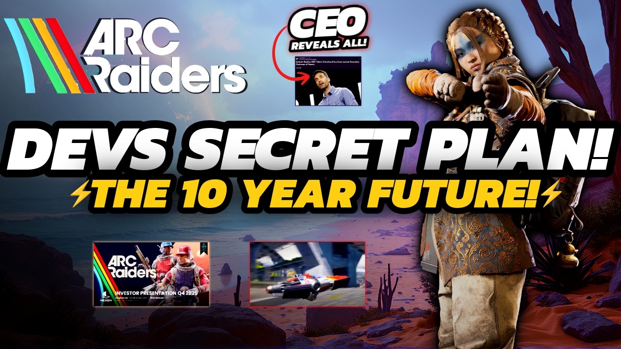 Arc Raiders - Embark имеет СЕКРЕТНЫЙ 10-летний план | Что будет дальше?