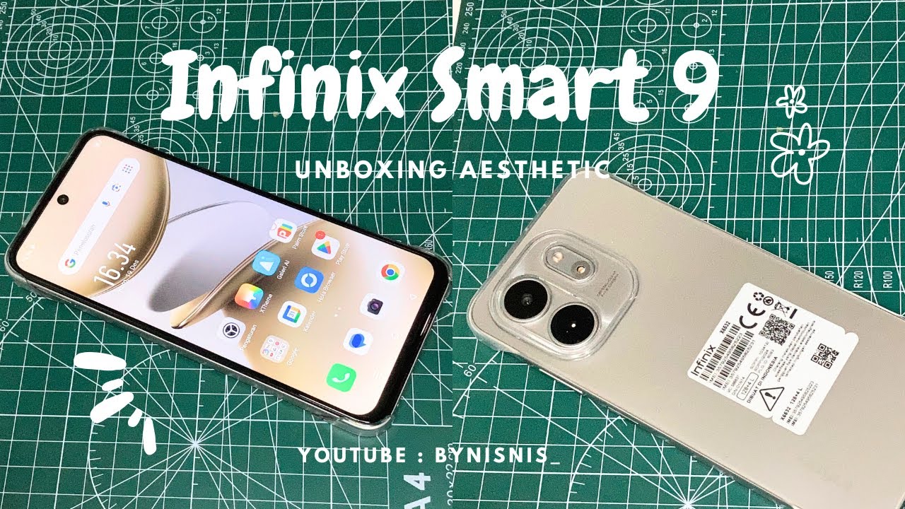 Infinix Smart 9 Titanium 128gb˖ ִ𐙚 Aesthetic Unboxing + camera test 𝜗𝜚  #infinixsmart9 #unboxing࣪