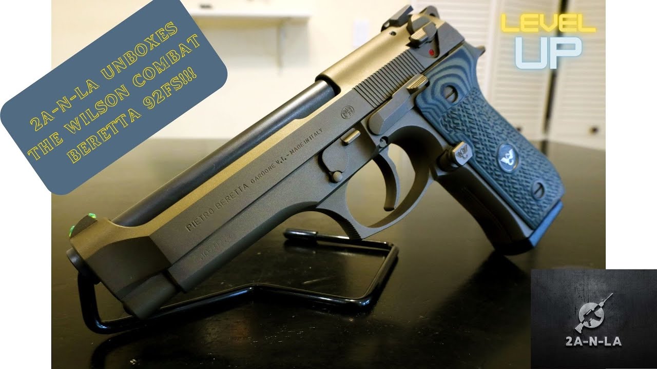 EP 183: 2A-N-LA TALKS BERETTA 92FS BY WILSON COMBAT!!!!!