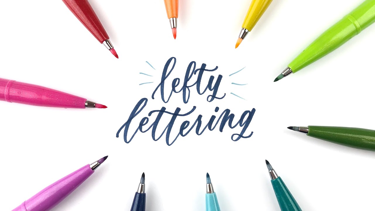 Left Handed Lettering for Beginners: The Best Lefty Tips