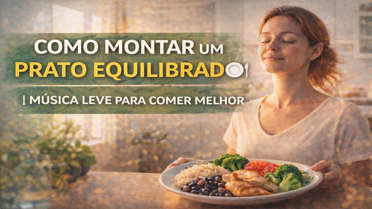 Como Montar um Prato Equilibrado 🍽️ | Música Leve para Comer Melhor