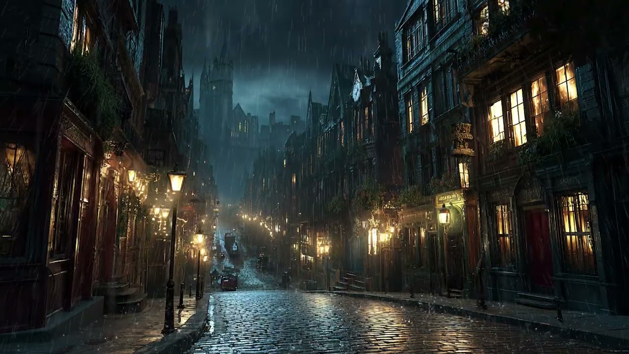 Heavy Rain with Thunderstorm Sounds 🌩🌧 Natural Sleep Ambience for Insomnia Relief
