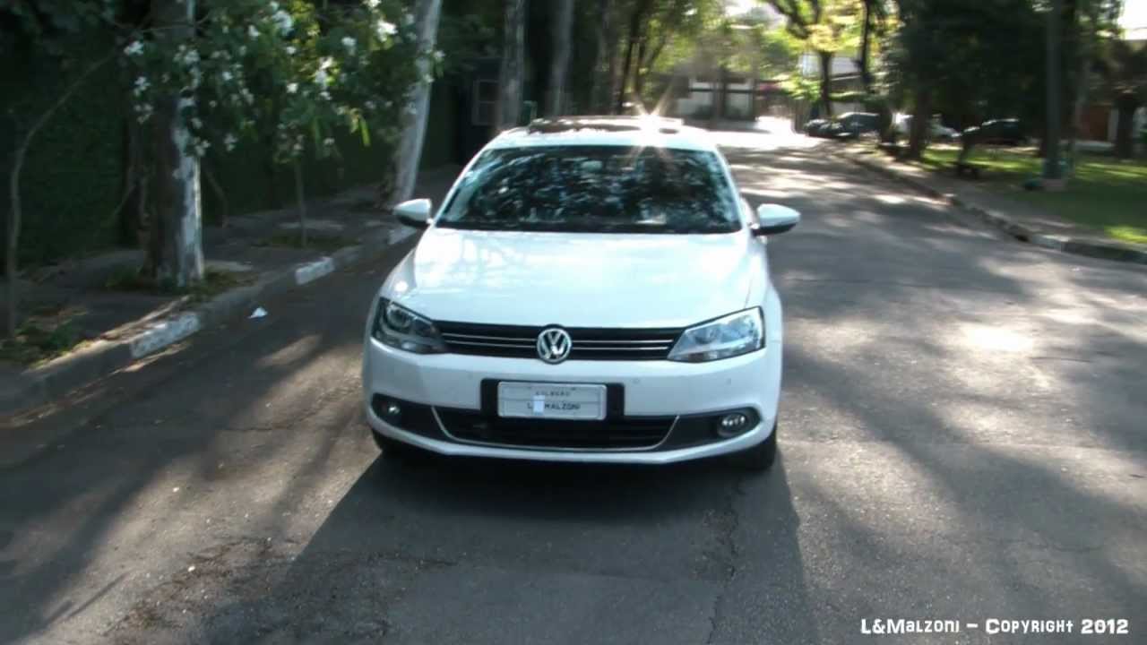 Vídeo de um VW Jetta 2.0 TSI 2012