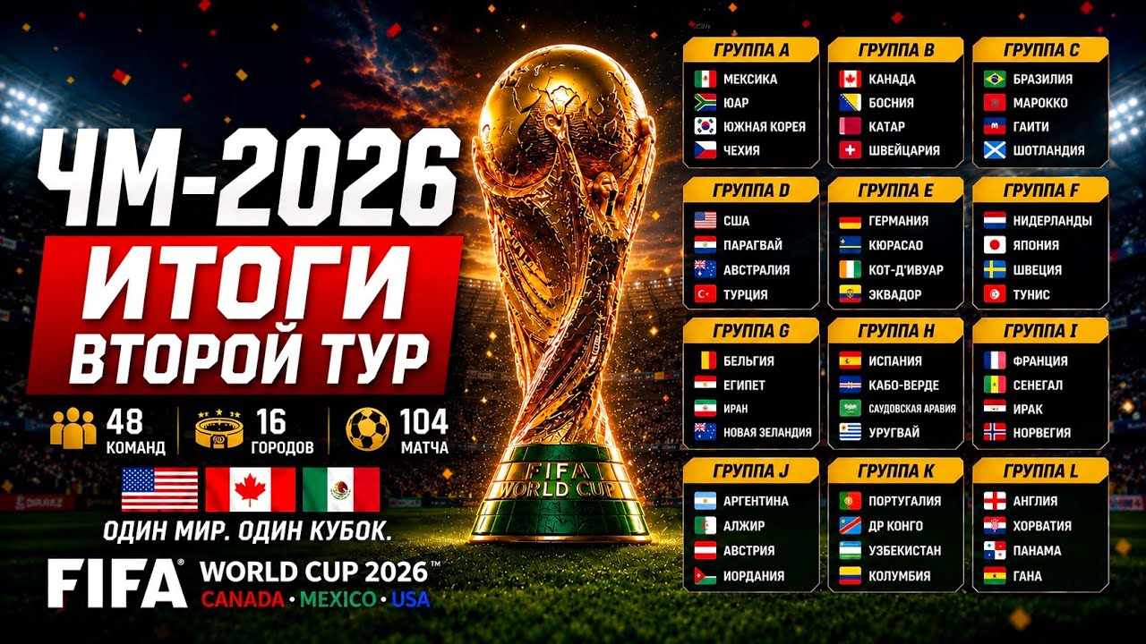 Чемпионат мира 2026 | Итоги Второго тура | ЧМ 2026
