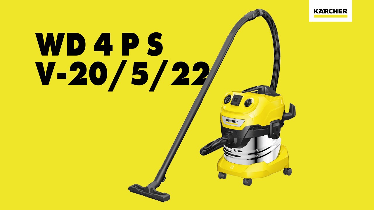 KÄRCHER Víceúčelový vysavač WD 4 P S V-20/5/22