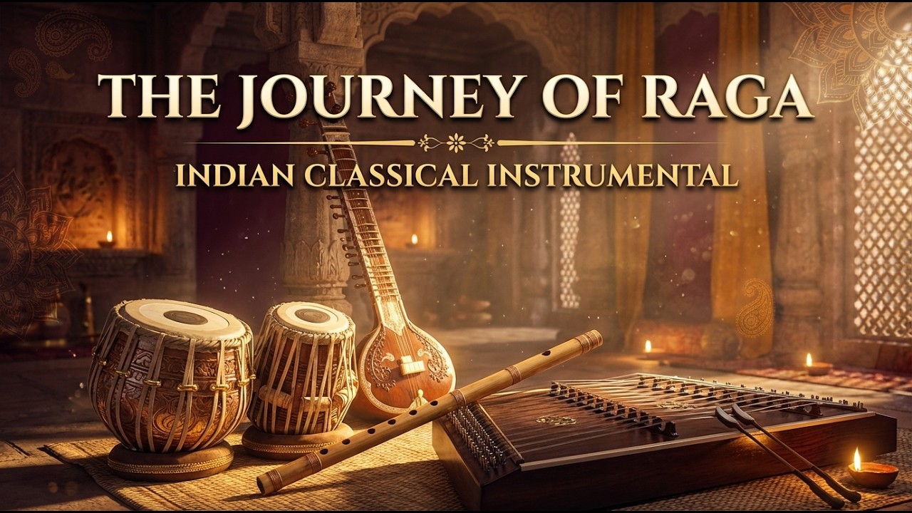 Indian Classical Instrumental  - The Journey of Raga | Instrumental Music for Relaxation