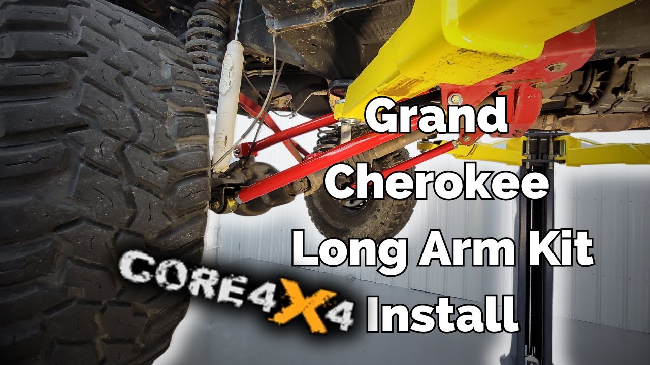 Установка длинного рычага ZJ Grand Cherokee