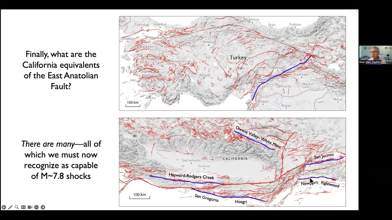 Webinar: What do the 2023 Türkiye earthquakes mean for California?