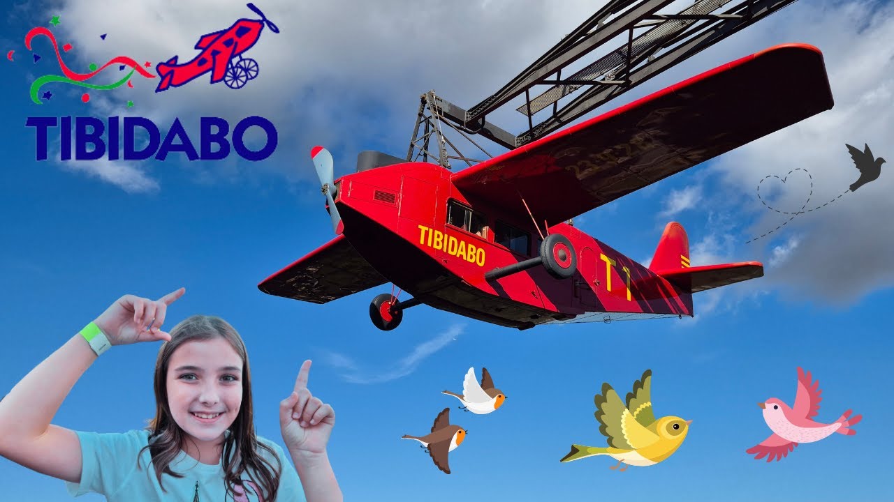 Un Día de Diversión en el TIBIDABO! El parque de atracciones más antiguo de España