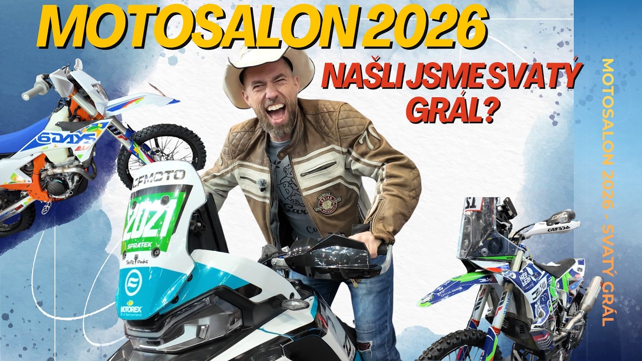 SUZUKI DR-Z JE ZKLAMÁNÍ?! 🛑 MOTOSALON 2026: Konec lehkých endur?