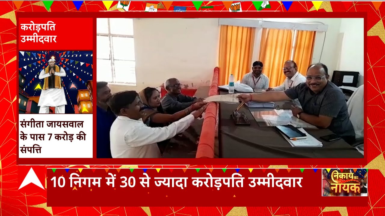 UP Nikay Chunav 2023 में करोड़पति उम्मीदवार पर चुनाव आयोग की नजर | Nikay Ka Nayak