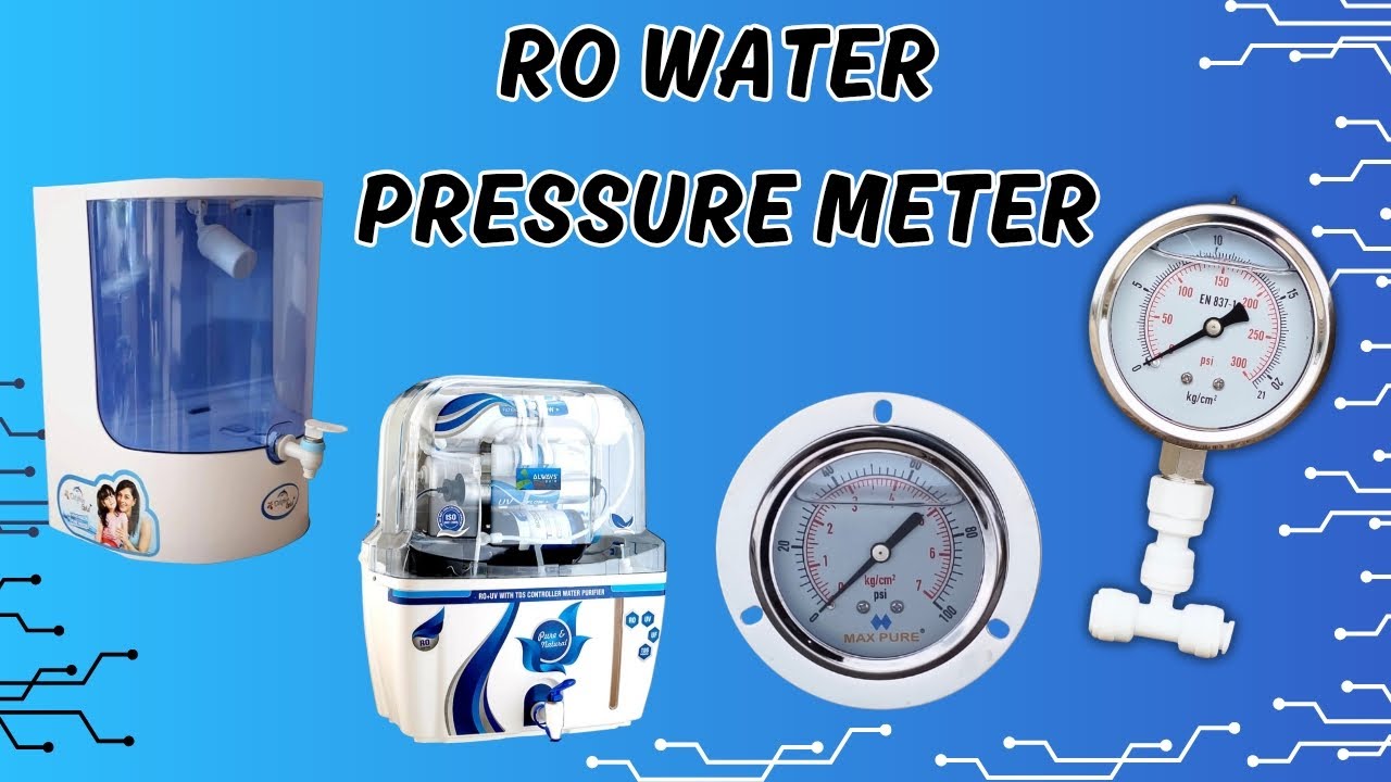 RO WATER PRESSURE METER UNBOXING OR TESTING BY GURINDER SINGH 