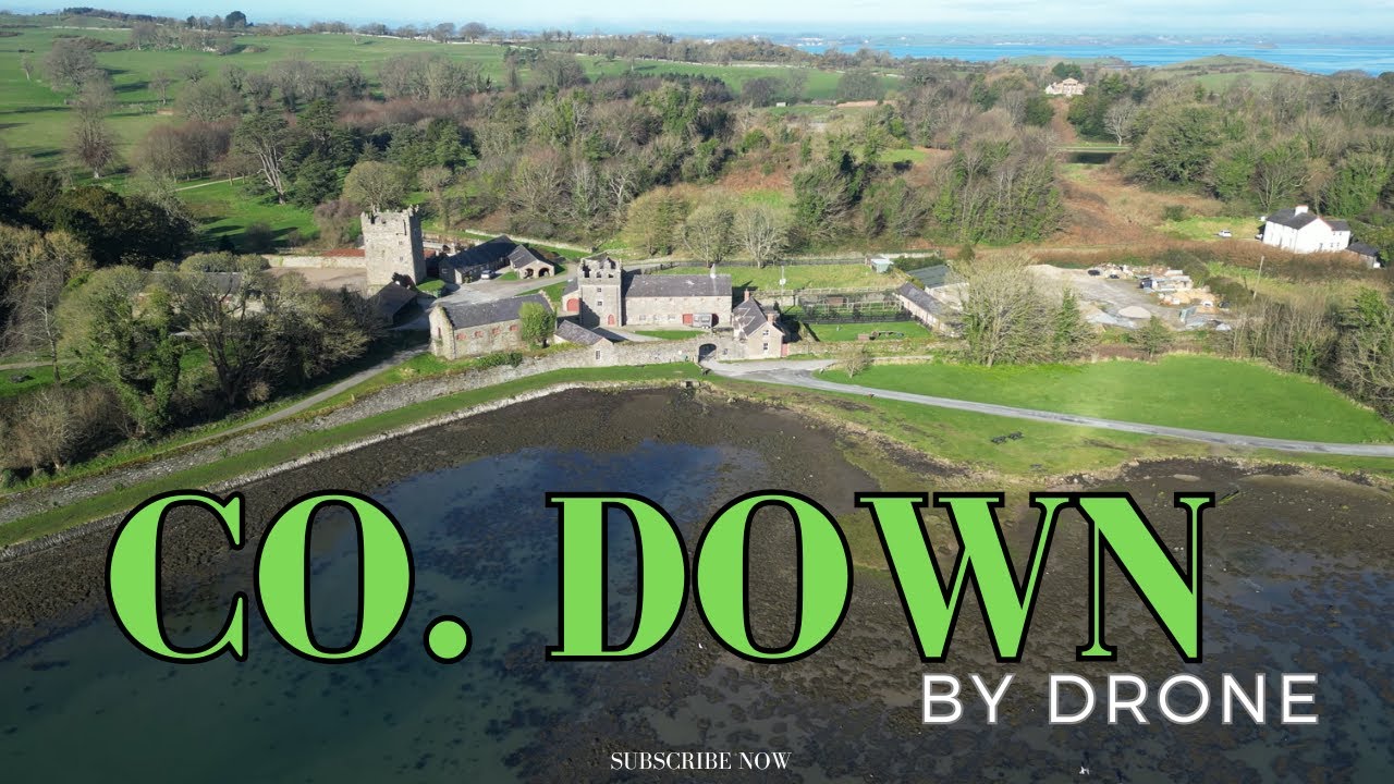 Co. Down Ireland Coast by Drone | Scenic views of Ireland