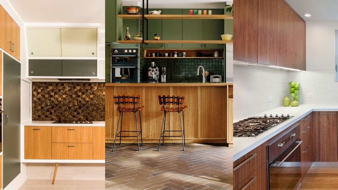 Mid-Century Modern Kitchen Ideas To Copy Sleek & Retro Small Modern Kitchen Ideas