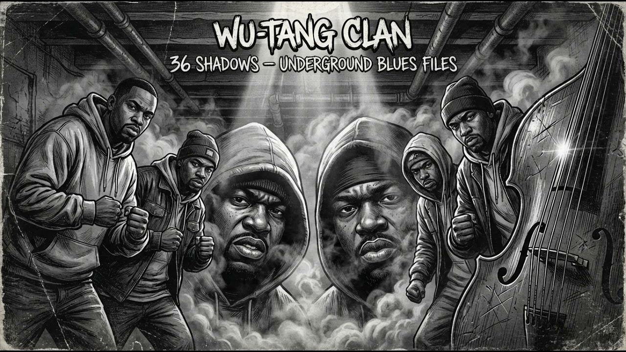 Wu Tang Clan – 36 Shadows Underground Blues Files  Hip Hop Blues Fusion  Rare Gritty Sessions