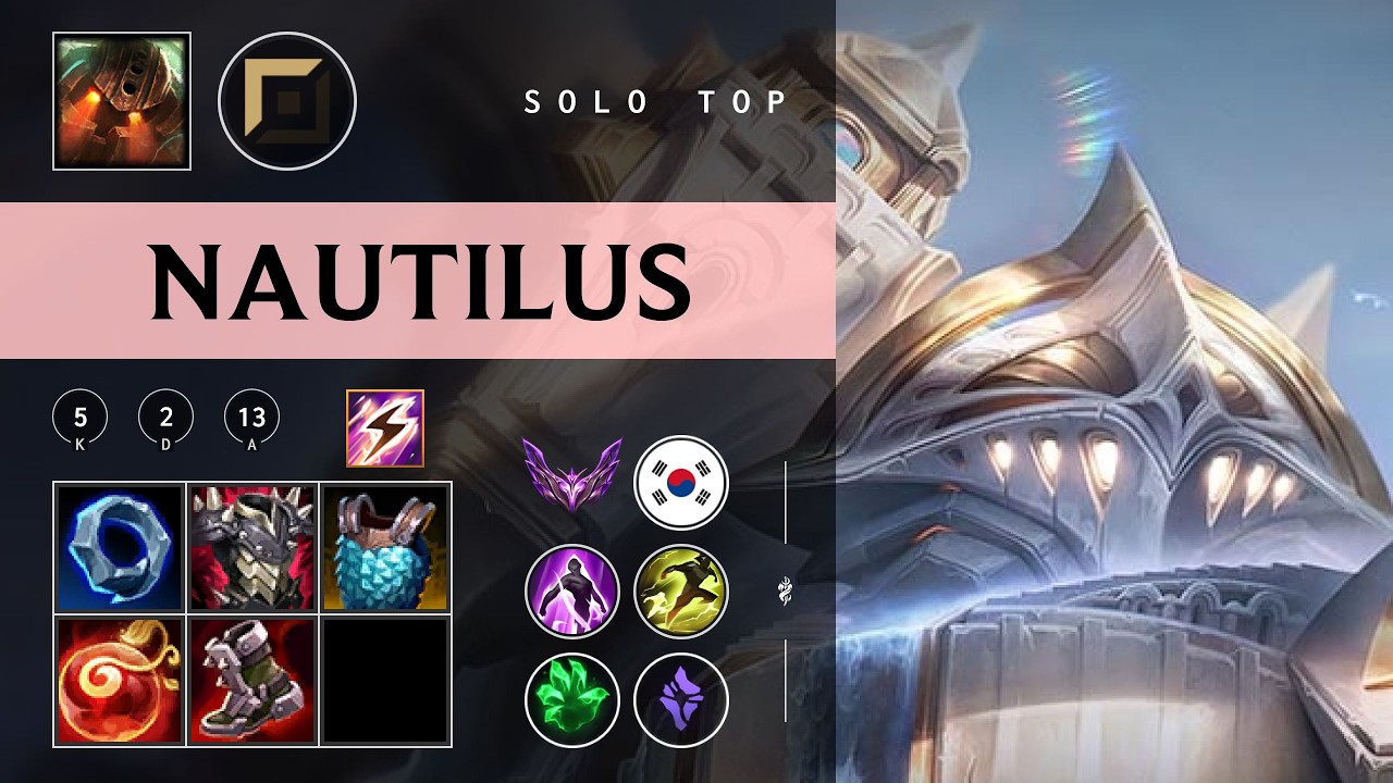 Nautilus Top vs Aatrox - KR Master Patch 26.05