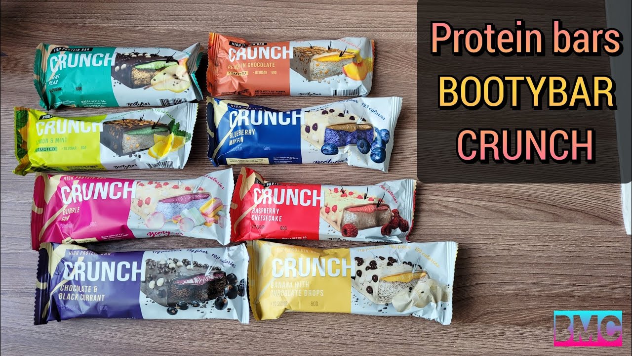 Креативная задумка, но каково исполнение?...Пробую батончики Bootybar Crunch | Часть 1