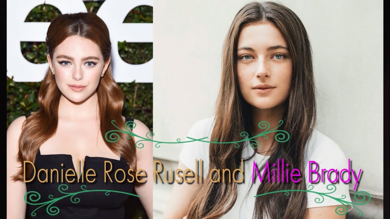 Celebrity Lookalikes : Danielle Rose Rusell and Millie Brady