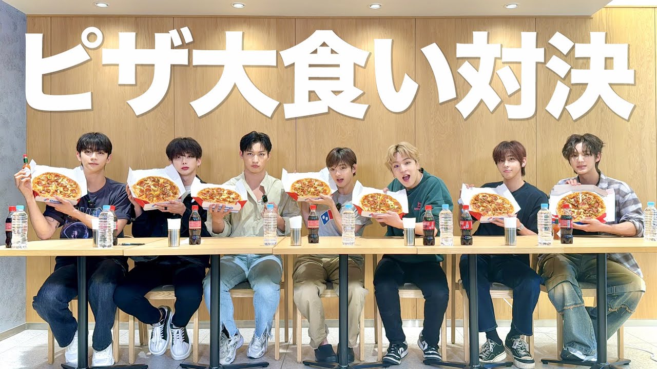 [ORβITV] ピザ大食い対決