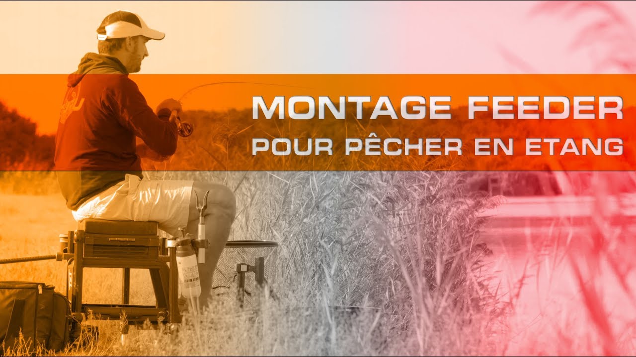 Montage feeder pour p&ecirc;cher en &eacute;tang