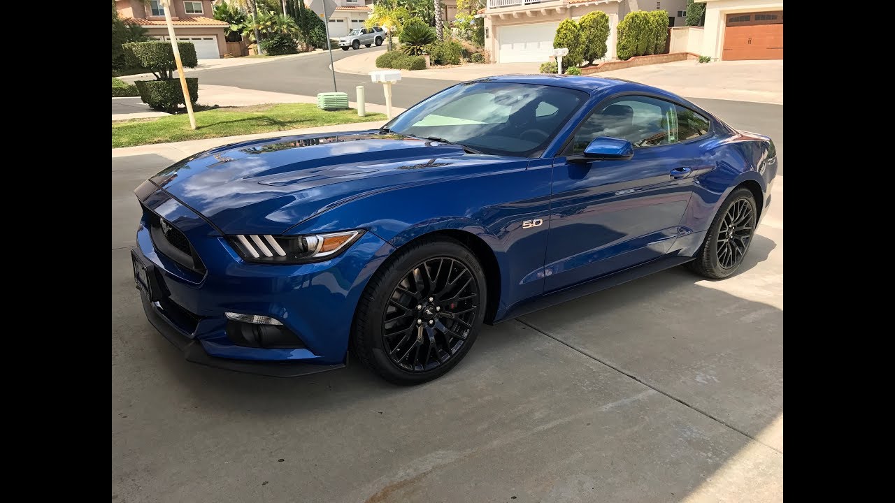 My New 2017 Mustang GT with Performance Package