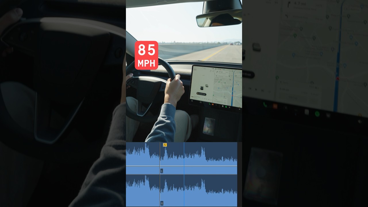New vs old Model 3 ROAD NOISE test 🔊
