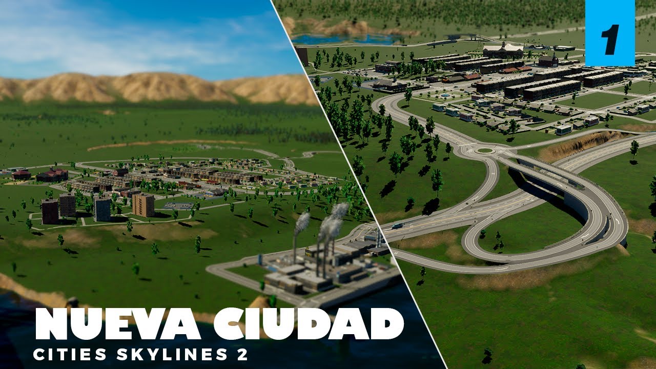 CÓMO EMPEZAR UNA CIUDAD EN CITIES SKYLINES 2!
