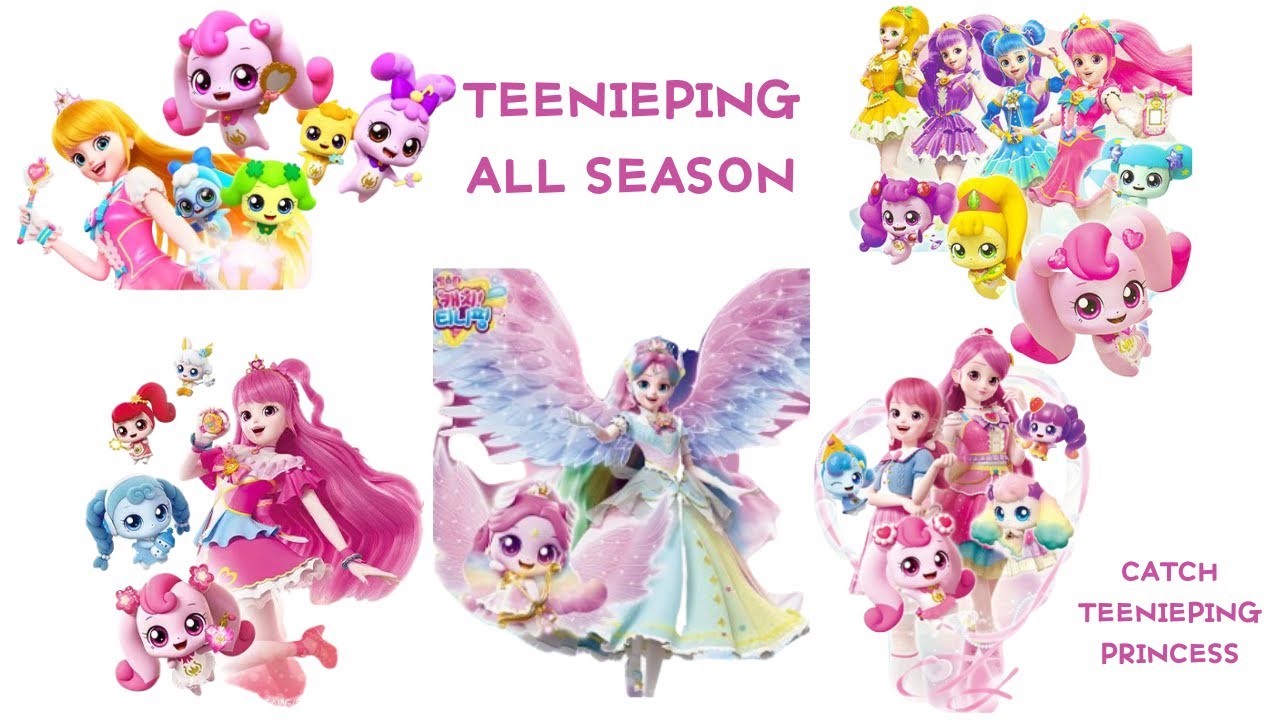 Shooting Star Catch Teenieping English version All Season Princess and Teeniepings Quick Reading